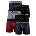 thumbnail image 1 of Starter Men’s and Big Men’s Active Performance Boxer Briefs, 6-Pack, Sizes S-5X, 1 of 7