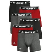 Starter Men s and Big Men s Active Performance Boxer Briefs, 6-Pack, Sizes S-5X