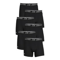 Starter Men's and Big Men’s Stretch Cotton Boxer Briefs, 6-Pack, Sizes S-5X