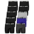 thumbnail image 1 of Starter Mens Boxer Briefs Active Performance Breathable Underwear for Men, Pack A 10-Pack, 1 of 7