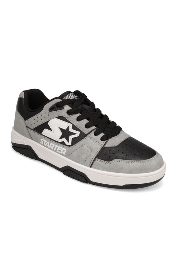 Mens Fast Break Low Genuine Leather Sneaker