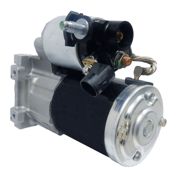 Starter Motor - 10 Teeth, 12 Volt, Clockwise Rotation, 1.7 KW Power Rating, Permanent Magnet Gear Reduction Design
