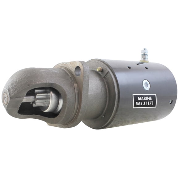 Starter Motor 12V Direct Drive Compatible with MerCruiser 228 260 3.0LX 470 488 GM Mercury 3.7L V8 Stern Drive Flange Mount 9-Tooth CW 462273