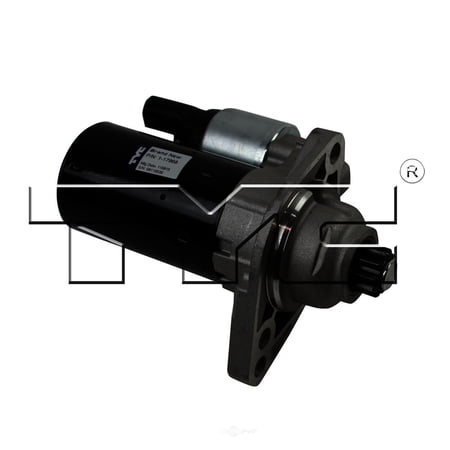 Starter Motor Fits 2009 Volkswagen Rabbit