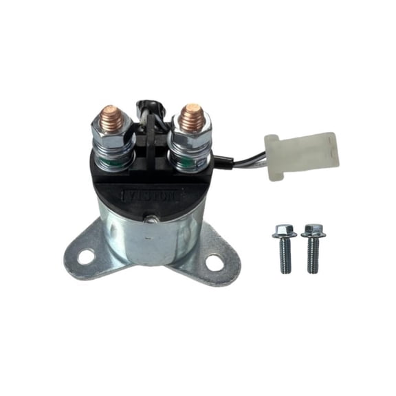 Starter Motor Solenoid with 2-Wire Pigtail Plug Replacement for Pulsar Dual Fuel LPG 10000W Generator for Westinghouse WGen9500DFc/WGen9500DF/WGen9500/WGen7500DFc/WGen7500DF /WGen7500 Generators