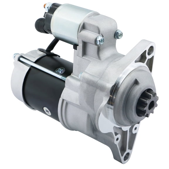 Starter for 2001-2016 Chevy Silverado 2500/3500 GMC Sierra 2500/3500 Express Savana 6.6L Duramax 2.2kW 12V 9T Replaces 17801, 41044023, SHI0116