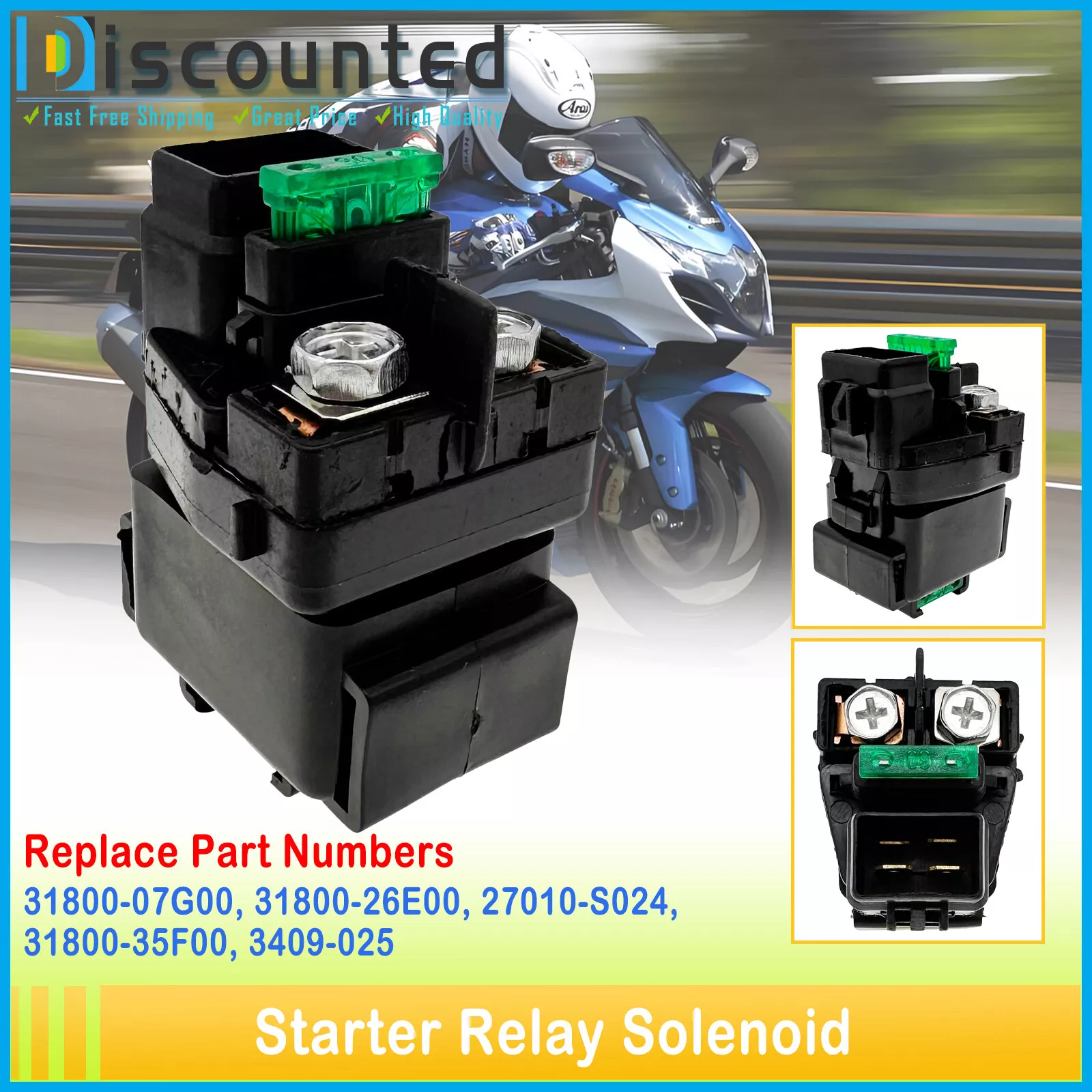 スターター 21163-S004 3445-033 31100-29F00 モーター Kawasaki