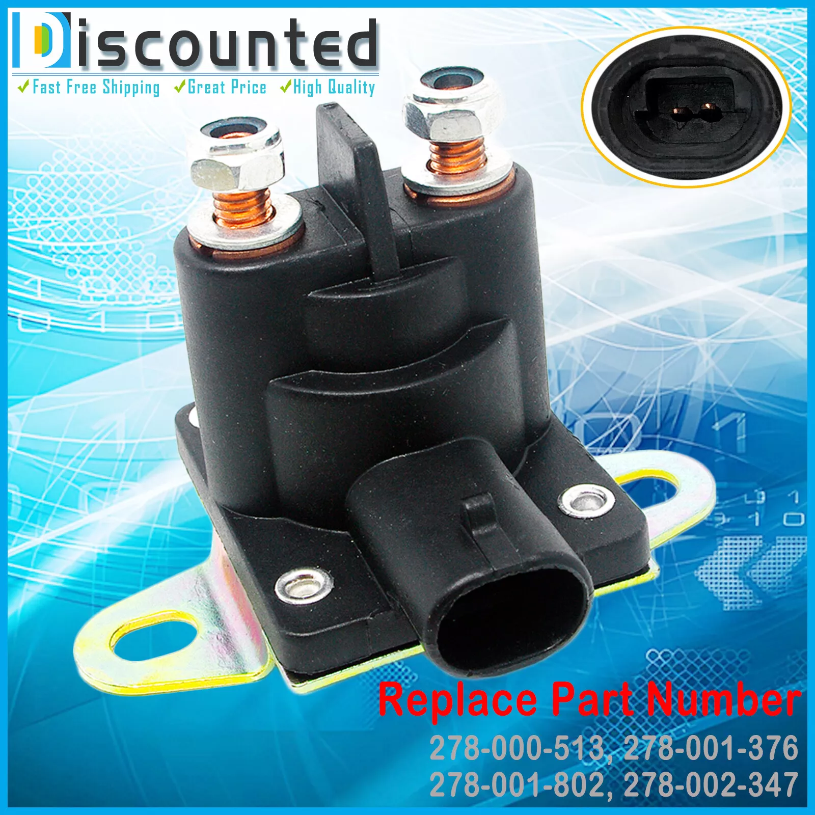 SOLENOIDE RELE' AVVIAMENTO Sea-Doo Rxt DAL 2005 AL - 3