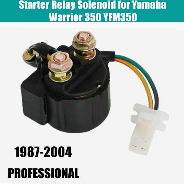 Starter Relay Solenoid For YAMAHA WARRIOR 350 YFM350 19872004 ATV YFM