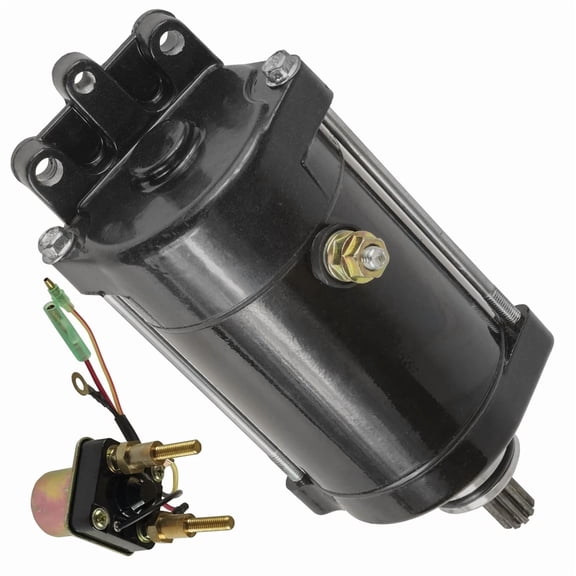 Starter & Relay Solenoid for Kawasaki JS750 750 Sx 1992 1993 1994 1995 Pwc New