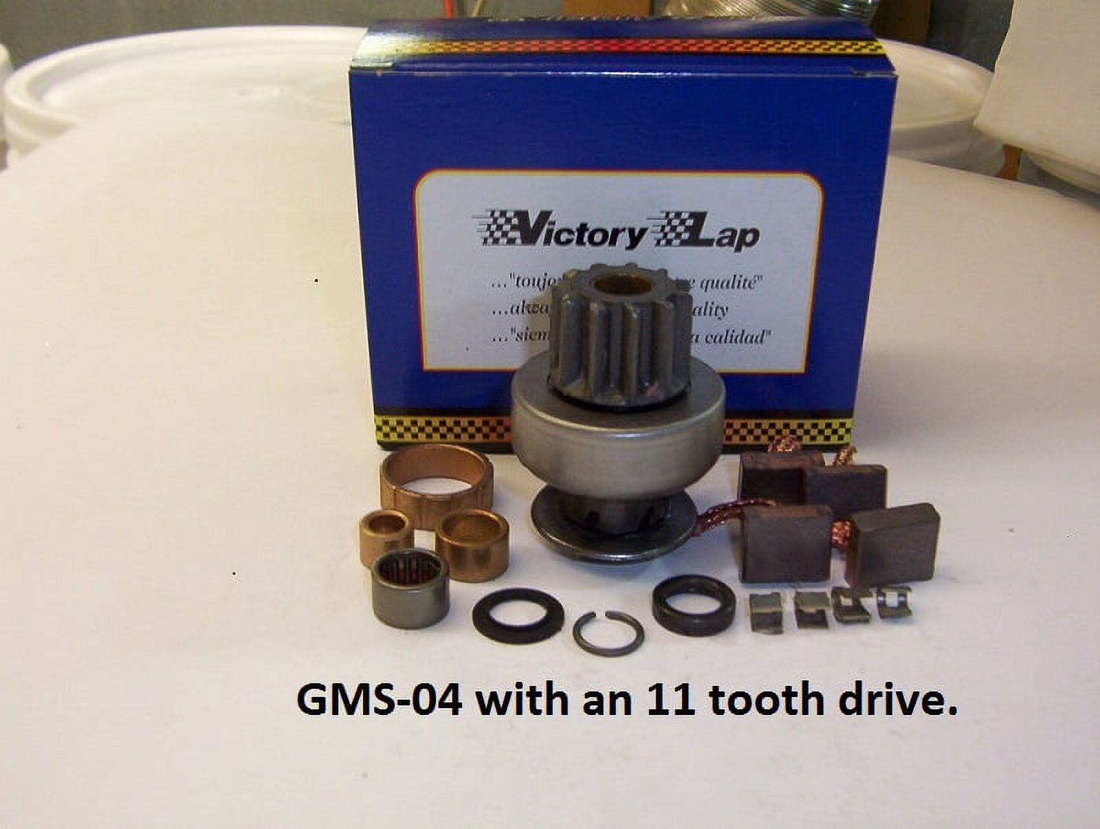 Victory Lap Starter Repair Kit – Fits 1990-2008 Ford & Mazda PMGR Starters – DIY Repair Kit With Instructions