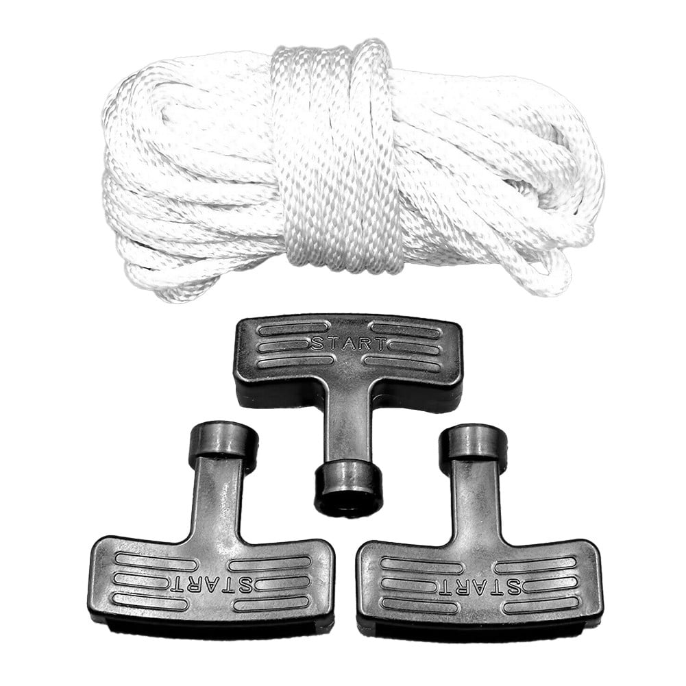 Starter Rope Pull Cord 4.5Mm X 10M (30Feet) W Handle For Honda