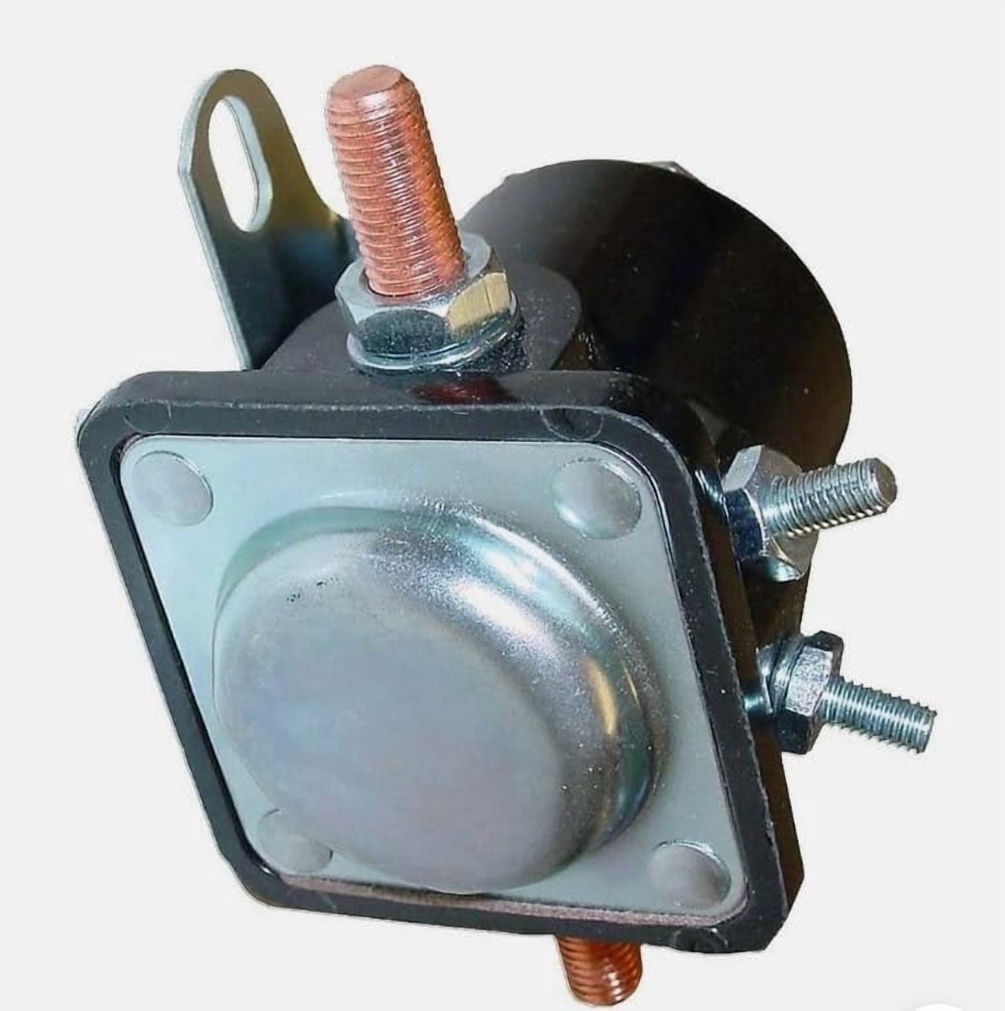 Starter Solenoid Relay 12V FDS282 | Fits Ford Tractor Models | Heavy Duty Zinc-Plated Steel | Hot Rod Starter Solenoid Replacement
