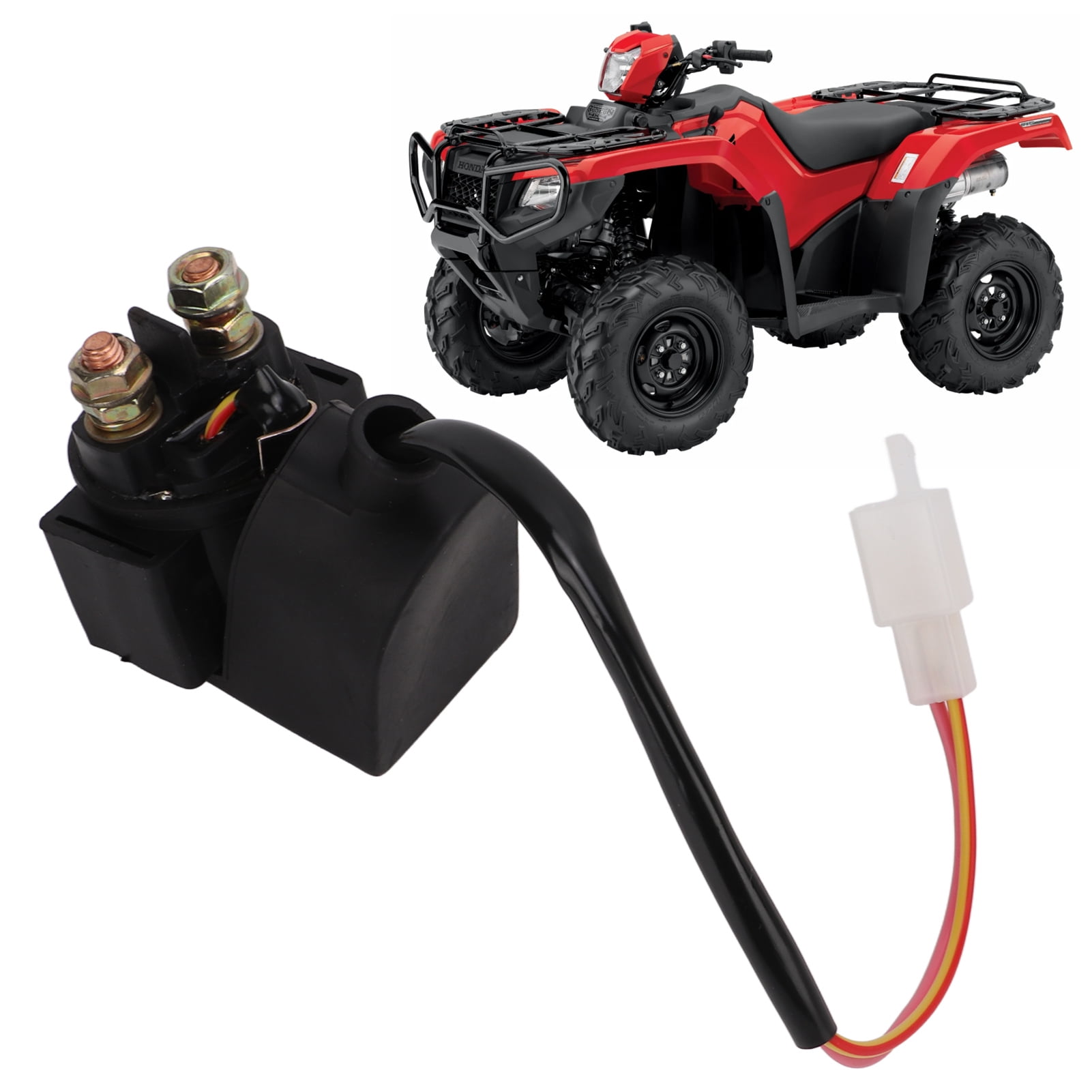 Starter Solenoid Relay, 2 Pins 12V Starter Solenoid Relay Engine