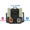 thumbnail image 1 of Starter Solenoid Relay Compatible With Yamaha 5EK-81940-0000 5EK-81940-01-00 5EK-81940-02-00, 1 of 3