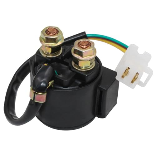 Starter Solenoid Relay for Yamaha YFM350 Warrior 350 1987-2004 Big Bear 350 1987-1999 Moto-4 350 1985-1989 Wolverine 350 1996-2005$$Vehicle Parts & Accessories
