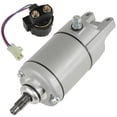 thumbnail image 1 of Starter W/ Relay Solenoid For Honda Fourtrax 300 TRX300 TRX300FW 2X4 4X4 1988-00, 1 of 4