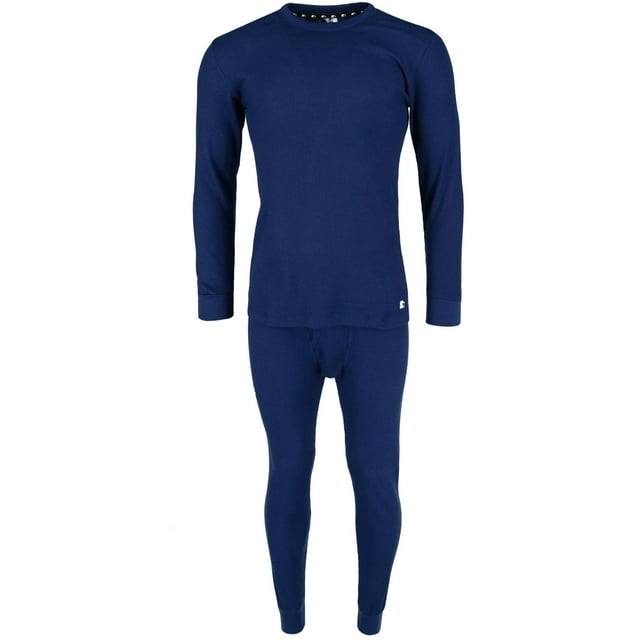 Starter Waffle Weave Thermal Long John Top and Bottom Set (Men