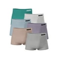 thumbnail image 1 of Starter Women's Seamless Boyshort Underwear, 6-pack, 1 of 8