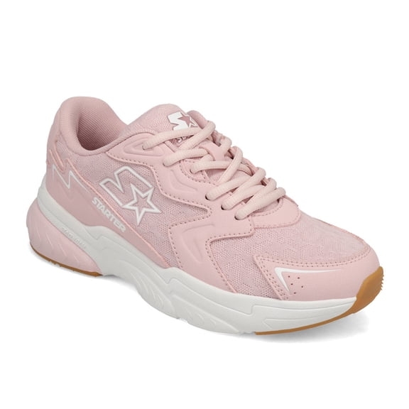 Starter Womens Star Light Synthetic Leather and Mesh Sneaker