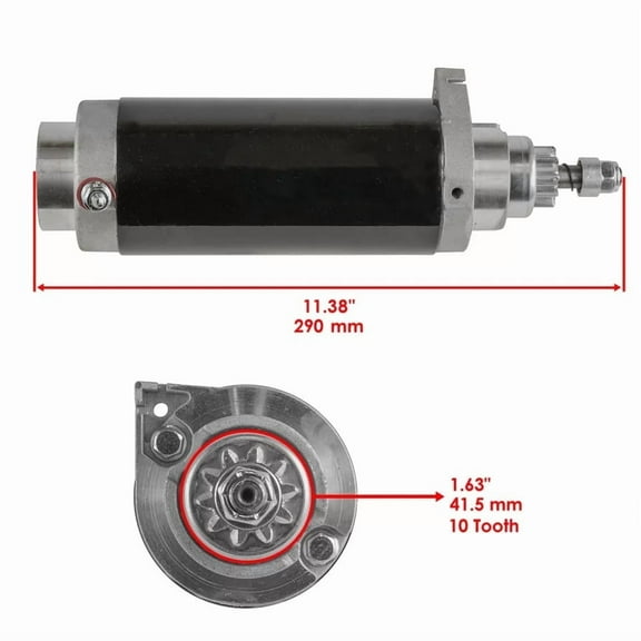 Starter for Mercury / Mariner 50-57867 50-72467 57465A1 072467 057465A1 72467