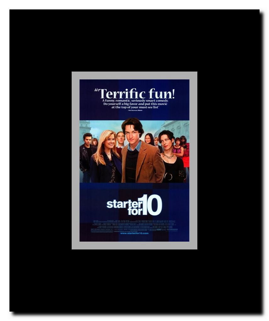Starter for Ten Framed Movie Poster