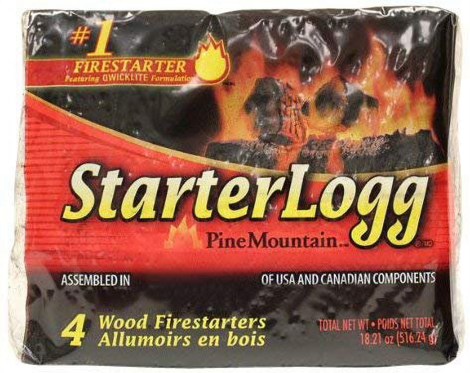 Starterlogg Pine Mountain Firestarter, 4Pack