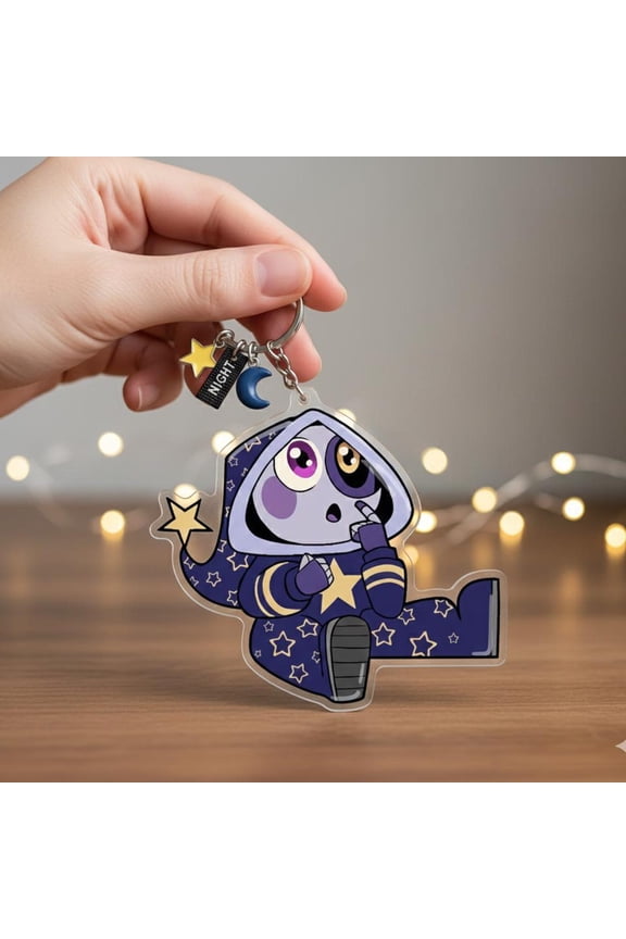 Startime Astro Dandys World Roblox Acrylic Keychain, Trending Keychain