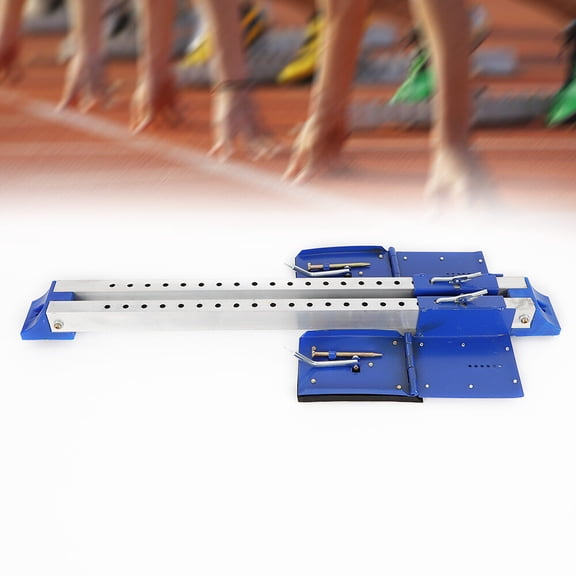 Blue Starting Block For Athletic Scholastic Track Sport Runway Running Competition for Track&Field Training