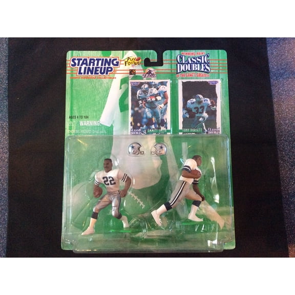 Starting Lineup Classing Doubles 1997 Edition Smith/Dorsett Dallas Cowboys