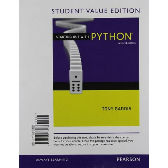 Pre-Owned Starting Out With Python