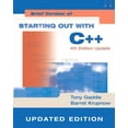 thumbnail image 1 of Pre-Owned Starting Out with C++: Brief Version Update (Paperback) 032138766X 9780321387660, 1 of 1