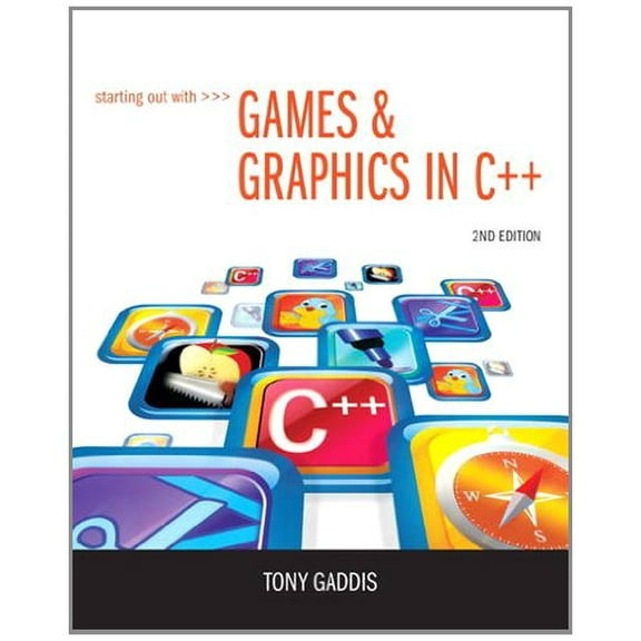 Pre-Owned Starting Out with Games & Graphics in C++ [With DVD ROM] (Hardcover) 0133128075 9780133128079