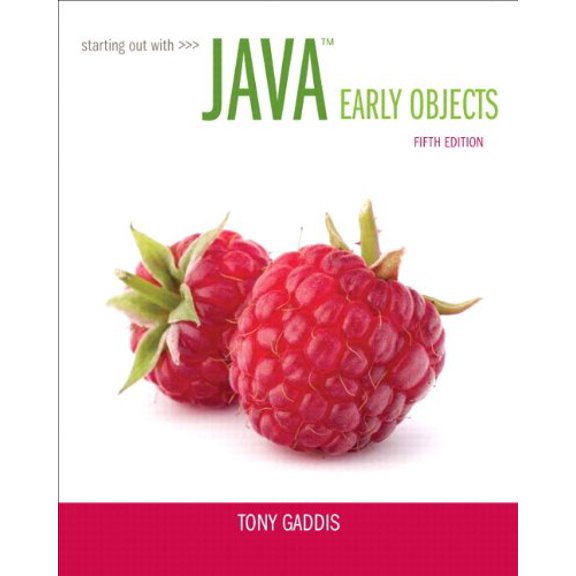 Pre-Owned Starting Out with Java: Early Objects plus MyLab Programming with Pearson eText -- Access Card Package (5th Edition)