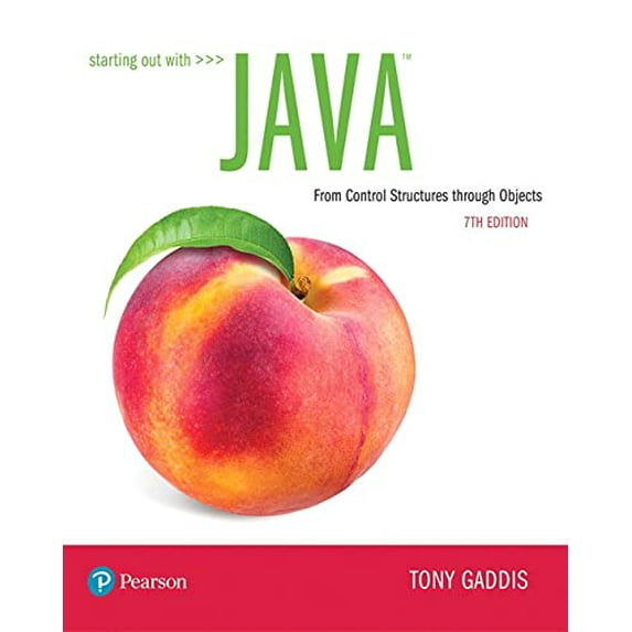 Pre-Owned Starting Out with Java: From Control Structures Through Objects (Paperback) 0134802217 9780134802213