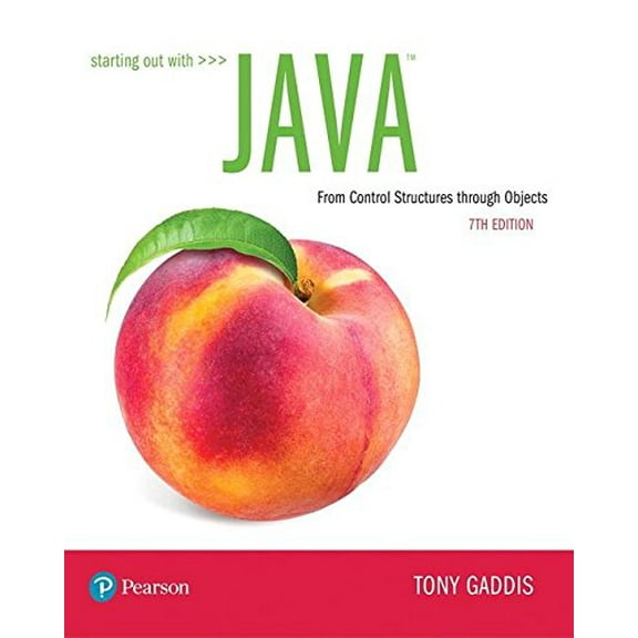 Pre-Owned Starting Out with Java: From Control Structures Through Objects (Paperback) 0134802217 9780134802213
