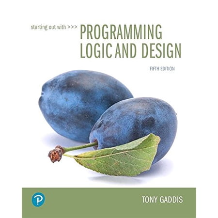 Pre-Owned Starting Out with Programming Logic and Design (Paperback) 0134801156 9780134801155