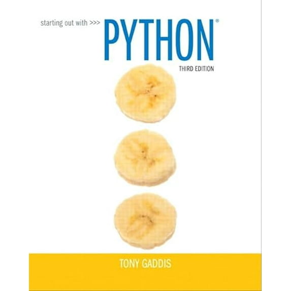 Pre-Owned Starting Out with Python (3rd Edition) (Paperback) 0133582736 9780133582734