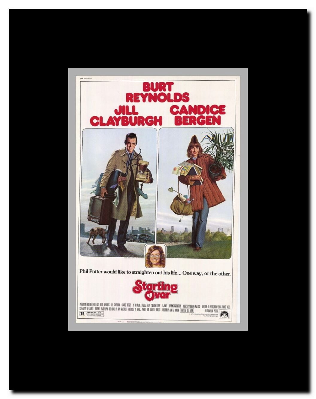 Starting Over Framed Movie Poster