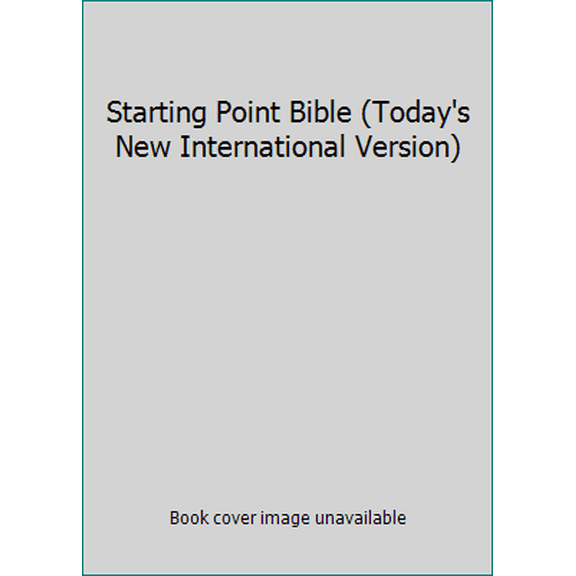 Pre-Owned Starting Point Bible (Today's New International Version) (Paperback) 1563202891 9781563202896