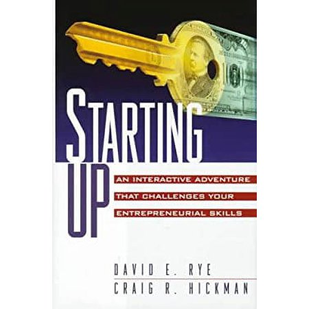 Pre-Owned Starting Up: An Interactive Adventure That Challenges Your Entrepreneurial Skills (Hardcover) 0133122409 9780133122404