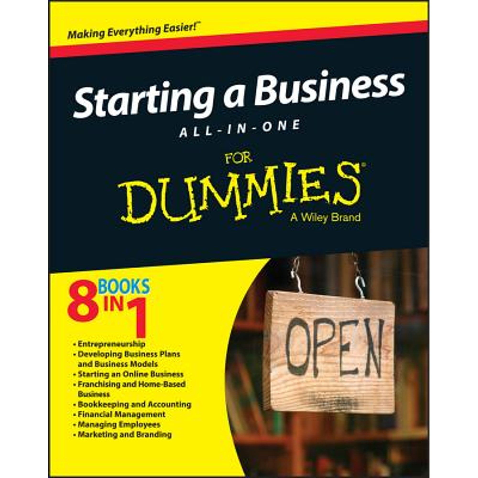 Pre-Owned Starting a Business All-In-One for Dummies (Paperback) 1119049105 9781119049104