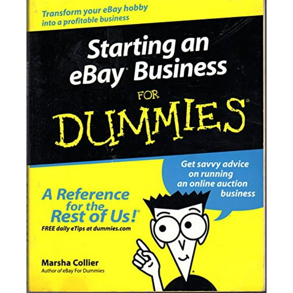 Pre-Owned Starting an eBay Business for Dummies (Paperback) 0764515470 9780764515477