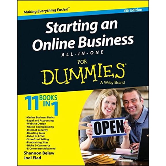 Pre-Owned Starting an Online Business All-in-One for Dummies (Paperback) 1118926706 9781118926703