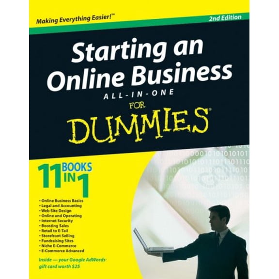 Pre-Owned Starting an Online Business All-in-One Desk Reference For Dummies (Paperback) 0470431962 9780470431962