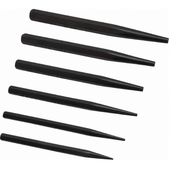 Urrea Professional Tools B992337 50A Short Punch Set - 6 Piece