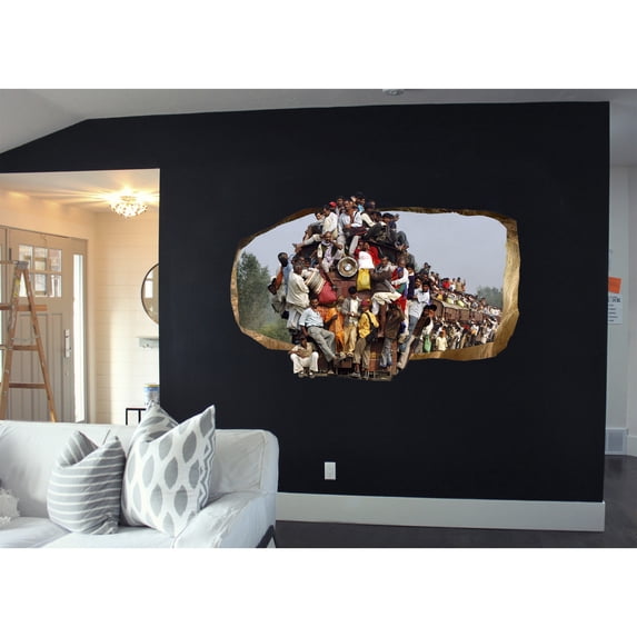 Startonight 3D Mural Wall Art Photo My Wife Relatives Visiting Us Wall Mural Wallpaper Bedroom Funny Medium 32.28 ?? By 59.06 ??