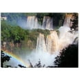 thumbnail image 1 of Startonight Canvas Wall Art Iguazu Waterfall Argentina USA Design for Home Decor, Illuminated Nature Painting Modern Canvas Artwork Framed Ready to Hang Medium 23.62 X 35.43 inch, 1 of 4