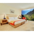 thumbnail image 1 of Startonight Mural Wall Art Mountain and Rainbow Illuminated Nature Landscapes Wallpaper Photo 5 Stars Gift Large 10 x 28,82 ‘’ x 50,4 ‘’ Total 8’4”x 12', 1 of 4