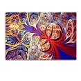 thumbnail image 1 of Startonight Tempered Acrylic Glass Wall Art - Abstract Theme Moving Purple Shapes Artwork 24" x 36", 1 of 4